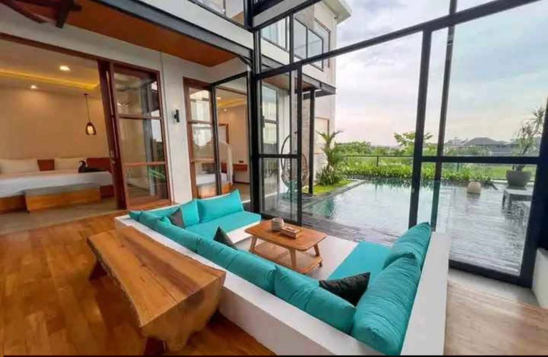Villa For Rent 4 Bed In Berawa,Badung Bali, 4-bed villa for rent in Canggu – photo 4 of 15