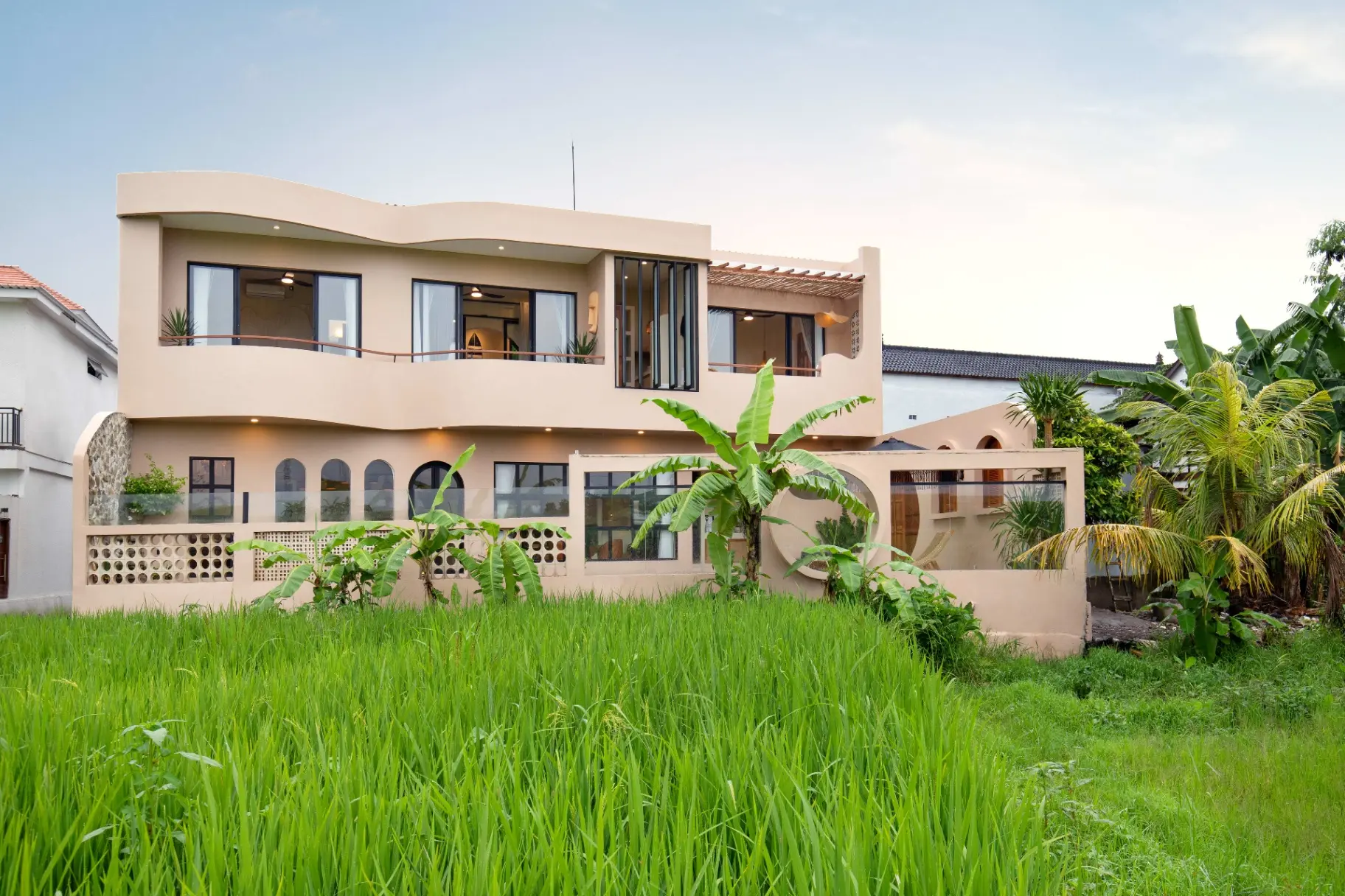 Villa Ayoun Canggu 3BR Luxury Tumbak Bayuh Nth Pererenan w/stunning pool & view, 3-bed villa for rent in Pererenan – photo 2 of 15