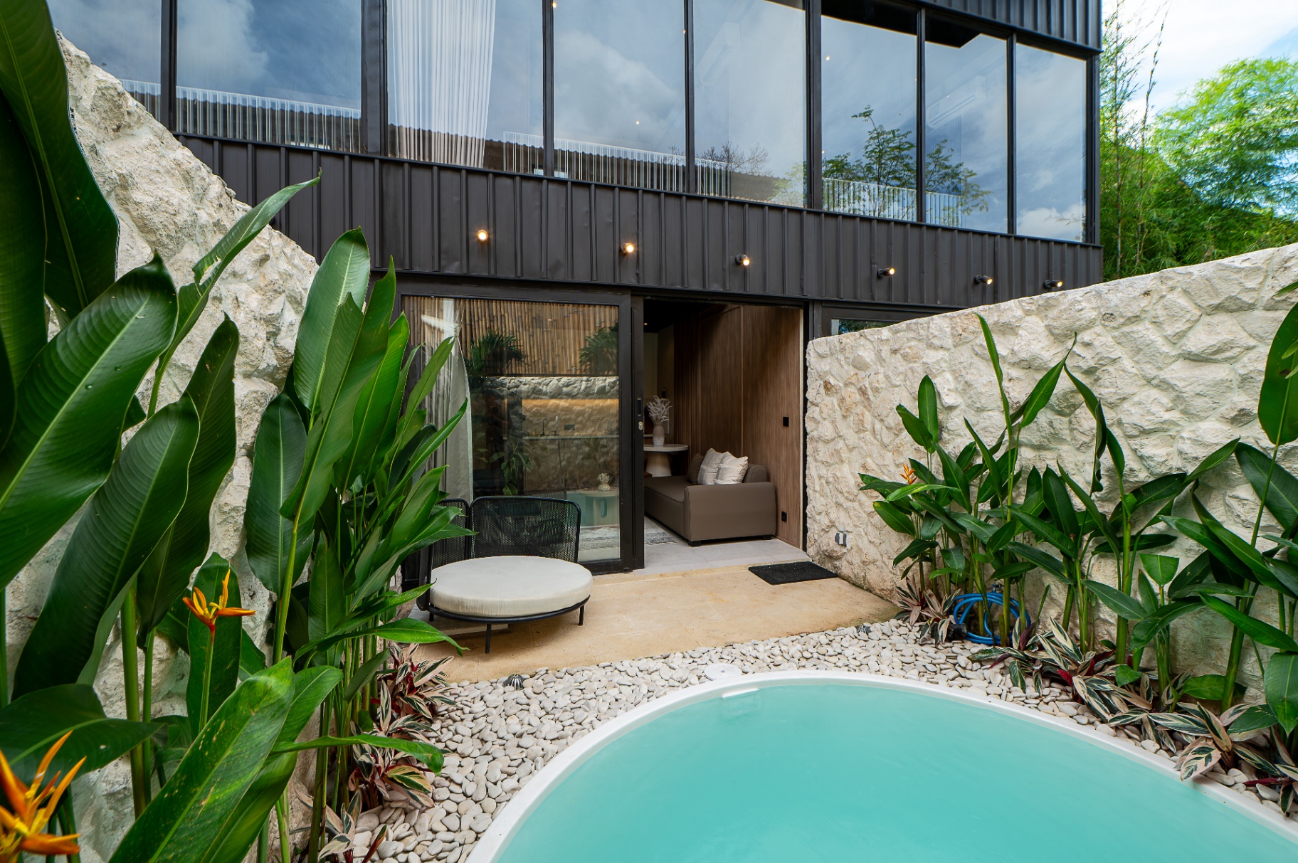 1-Bedroom Modern Villa – Canggu, 1-bed villa for rent in Canggu – photo 2 of 15