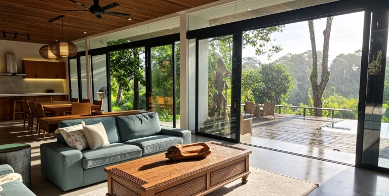 Modern Villa For Rent 4 Bed In Buwit,Tabanan Bali, 4-bed villa for rent in Tabanan – photo 4 of 13
