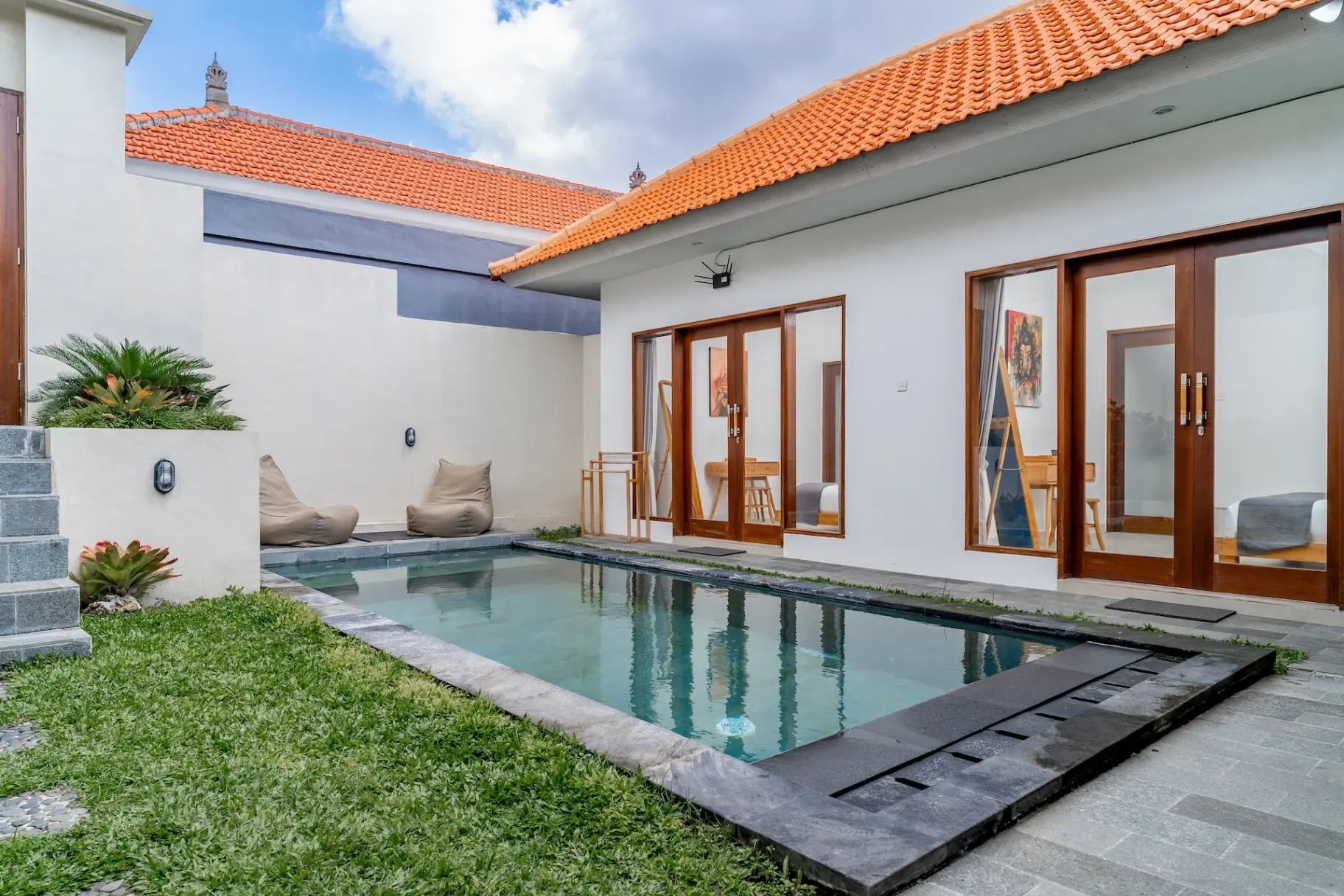 Close to BALI MMA with CLOSED KITCHEN – Tranquil 2BR Villa, 2-bed villa for rent in Canggu – photo 2 of 15