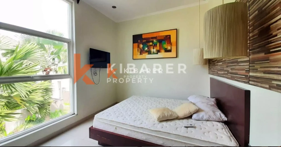 Simple & Cozy Two Bedroom Pool Villa Nestled in Kerobokan, 2-bed villa for rent in Seminyak – photo 8 of 11