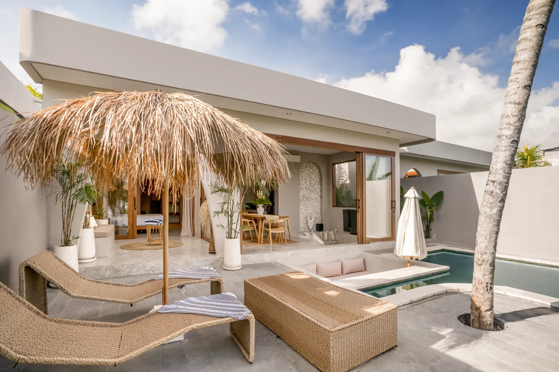 Villa Bayu - Stunning 2BR Villa w/ pool in Canggu, 2-bed villa for rent in North Bali – photo 9 of 12