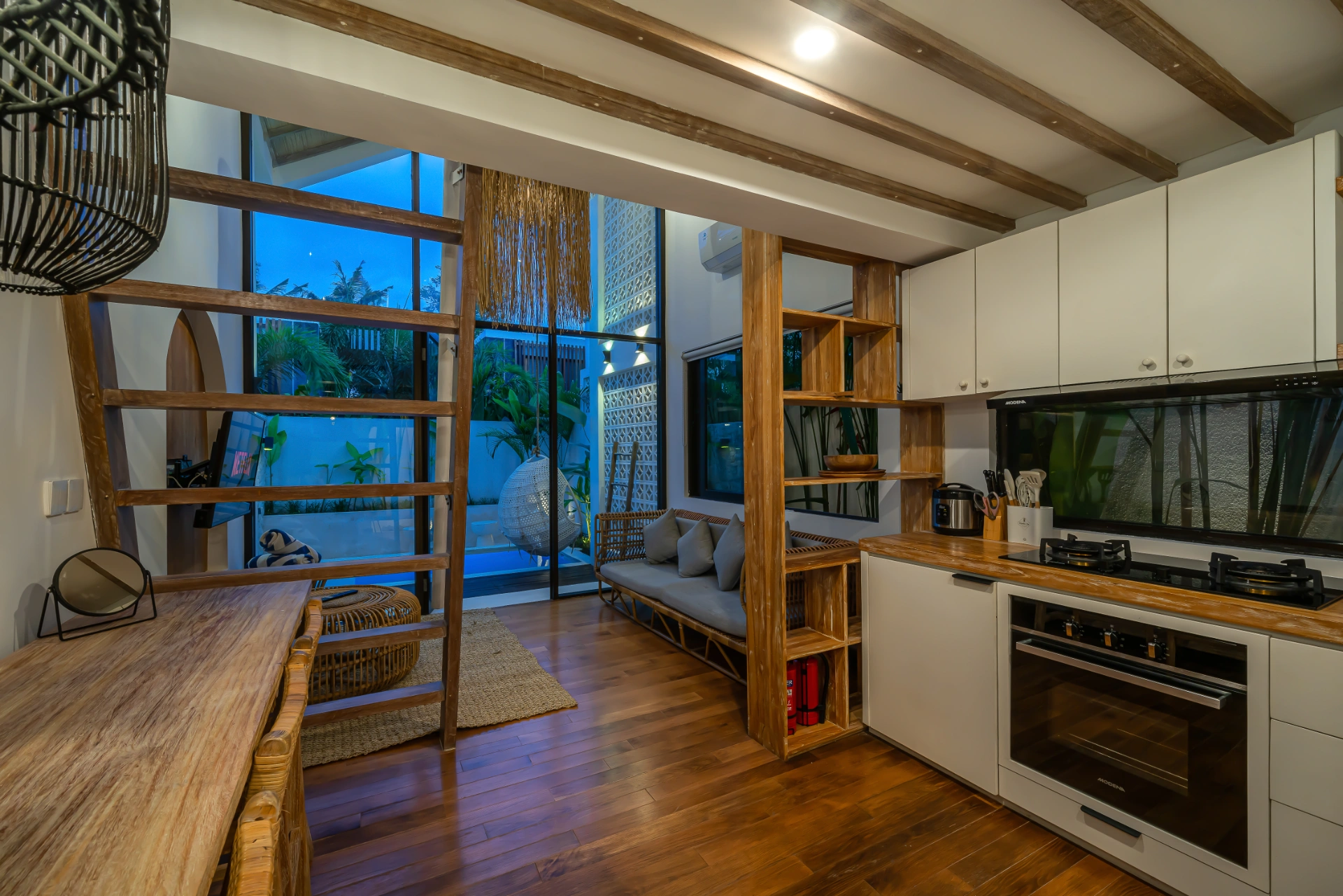 Villa Tiny 2 - Cozy & Romantic 1BR A-Frame - Nyanyi Beach Getaway, 1-bed villa for rent in Tabanan – photo 8 of 15