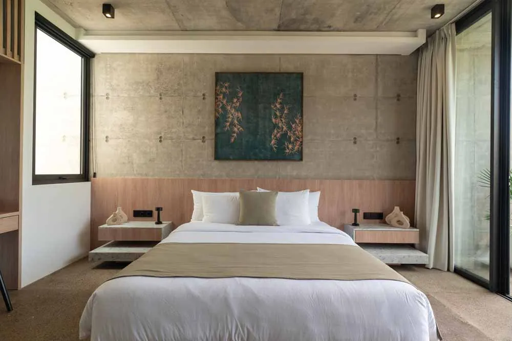 Villa Nakula 6 - Concrete 2BD Villa w/ Pool & Nature View - Berawa, 2-bed villa for rent in Canggu – photo 10 of 15