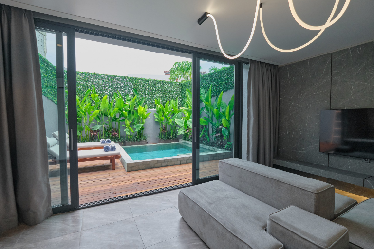 Ultra-modern 2-bedroom Villa with Private Pool | Central Canggu, 2-bed villa for rent in Canggu – photo 7 of 14