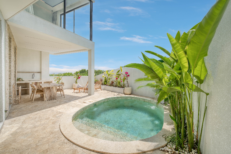 New Luxury Ocean View Villa - Pandawa Beach — 5 minutes - Rooftop BBQ, 3-bed villa for rent in Nusa Dua – photo 3 of 15