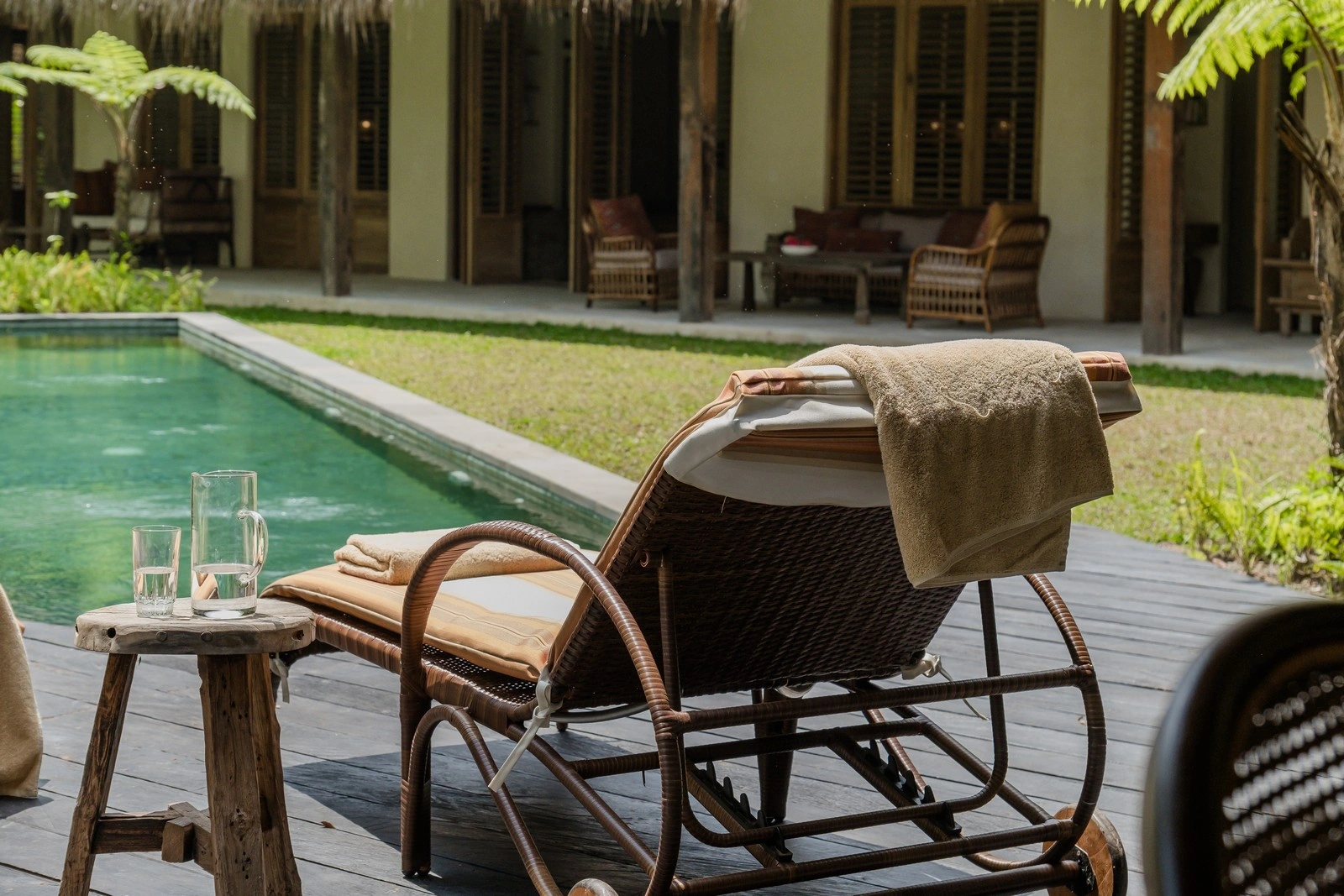 4-Bedroom Eco-Luxury Villa with Private Pool in Kaba Kaba, 4-bed villa for rent in Tabanan – photo 14 of 15