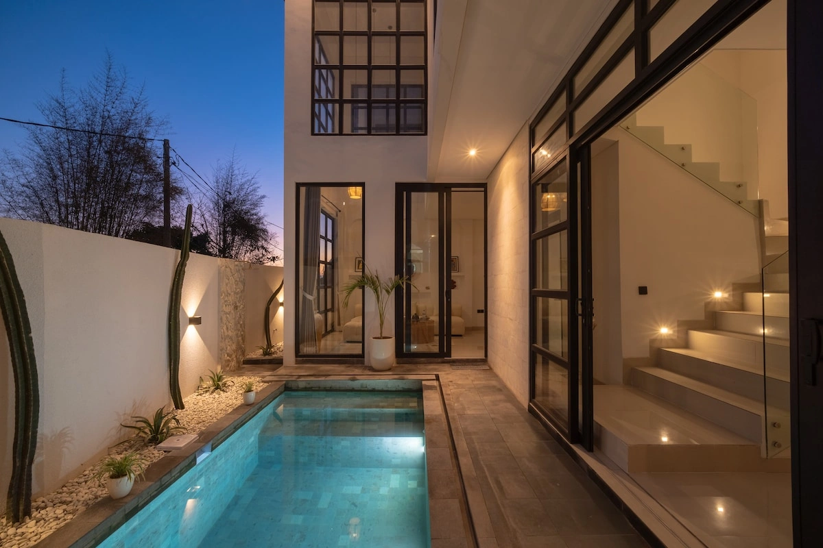 3 Min to Nunggalan Beach · 2BR · Ocean&Sunset View Rooftop, 2-bed villa for rent in Uluwatu – photo 7 of 15