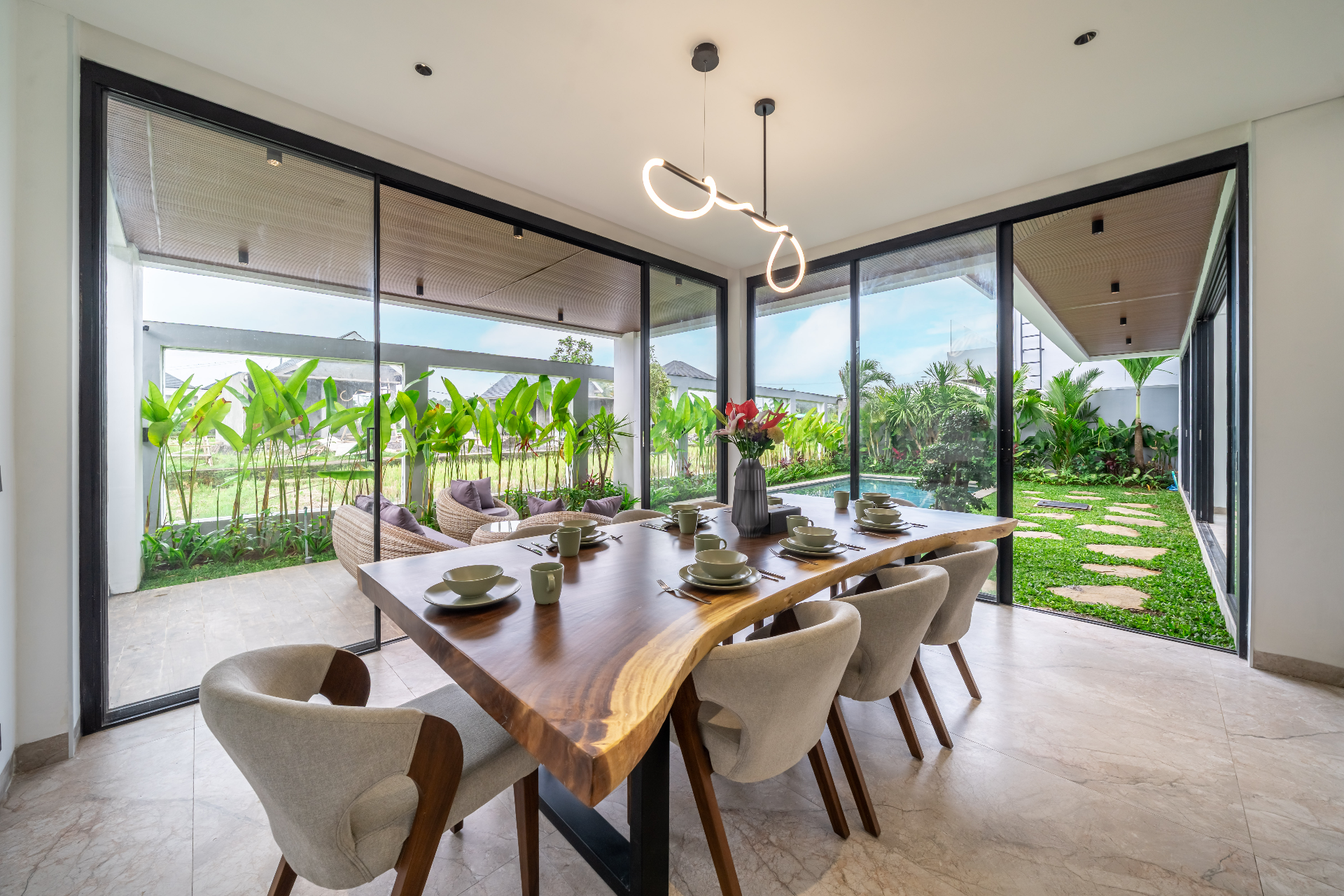 Brand New 3.5BR Designer Villa in Ubud, 3-bed villa for rent in Ubud – photo 10 of 15