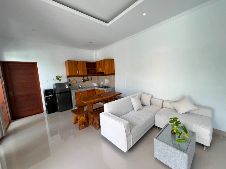 New 2 Bedroom Padonan Canggu with Rooftop in Quiet area, 2-bed villa for rent in Canggu – photo 3 of 15