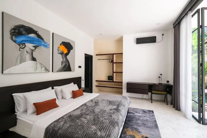 Villa For Rent 4 Bed In Pererenan,Badung Bali, 4-bed villa for rent in Pererenan – photo 4 of 15