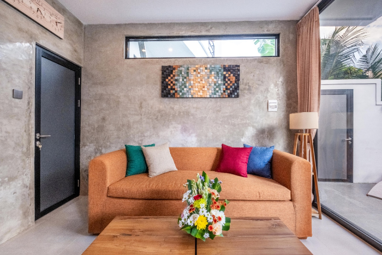 Villa For Rent 1 Bed In Tumbak Bayuh,Badung Bali, 1-bed villa for rent in Pererenan – photo 12 of 15