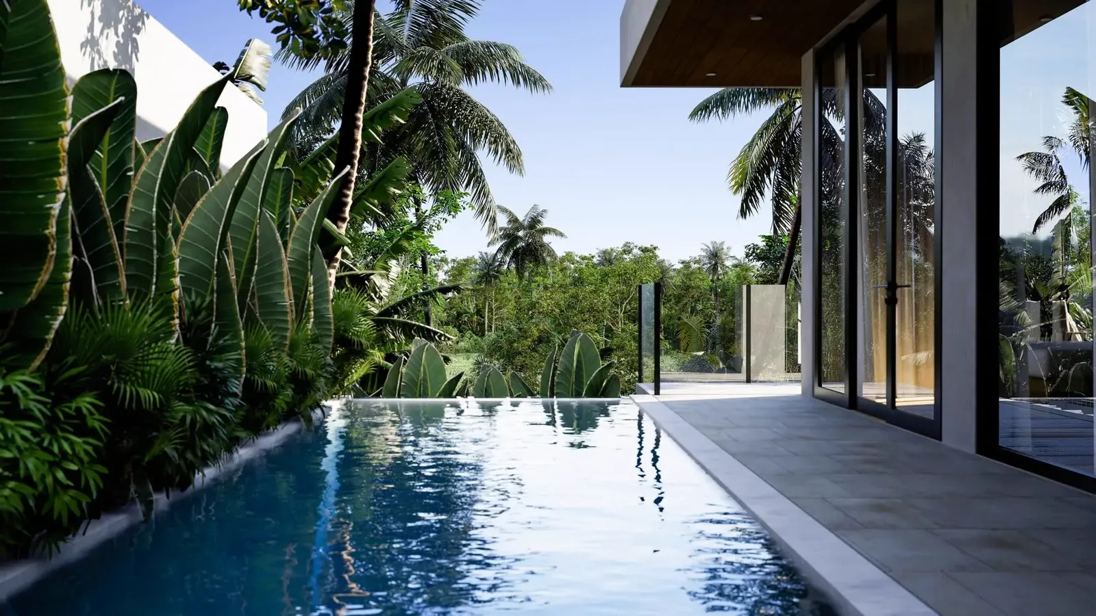 Pool area