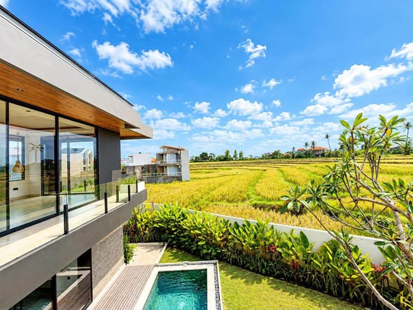 Brand New Modern Villa – Black Tropical House, 2-bed villa for sale in Munggu Area, Canggu – photo 3 of 5