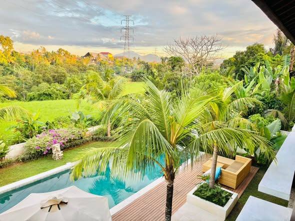 3-bed villa for rent in Ubud