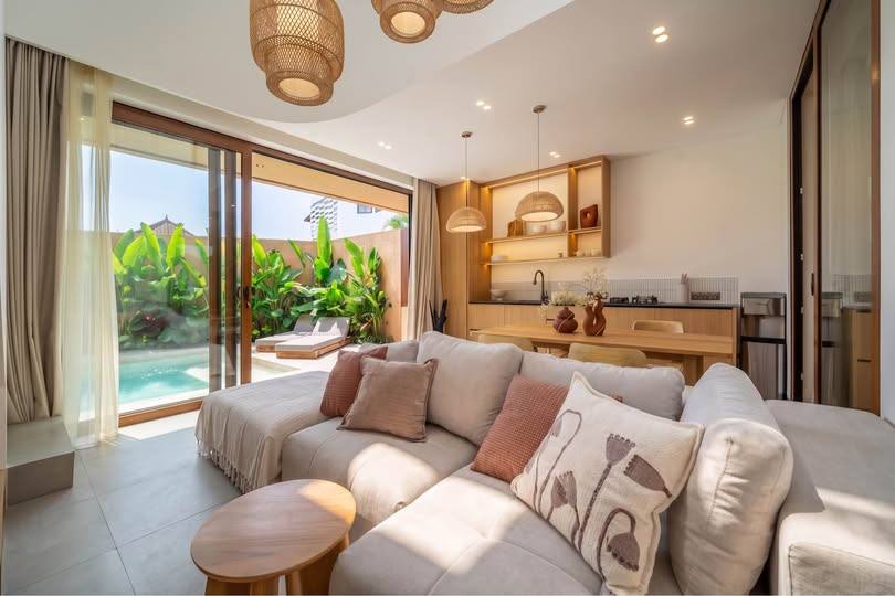 2-bed villa for rent in Berawa, Canggu