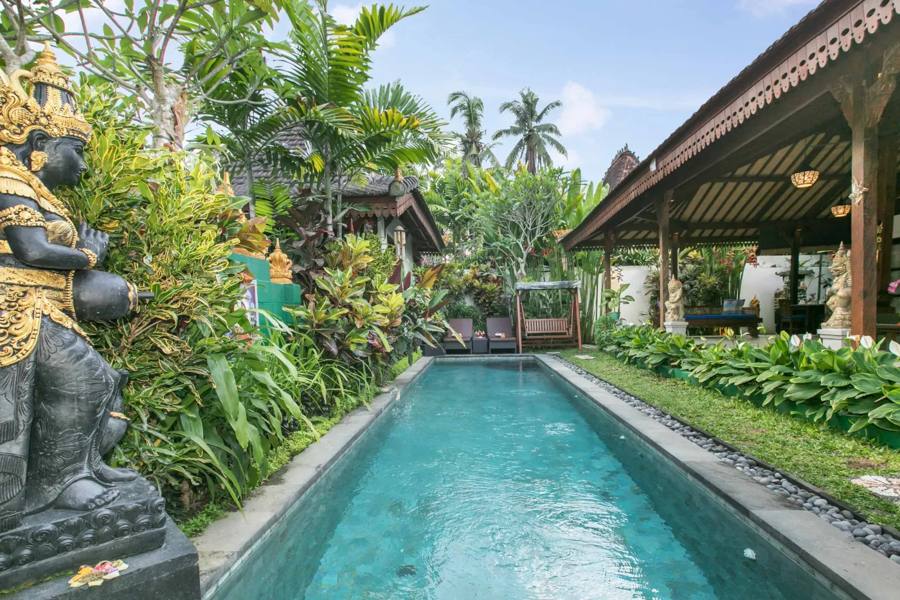 3-bed villa for rent in Ubud