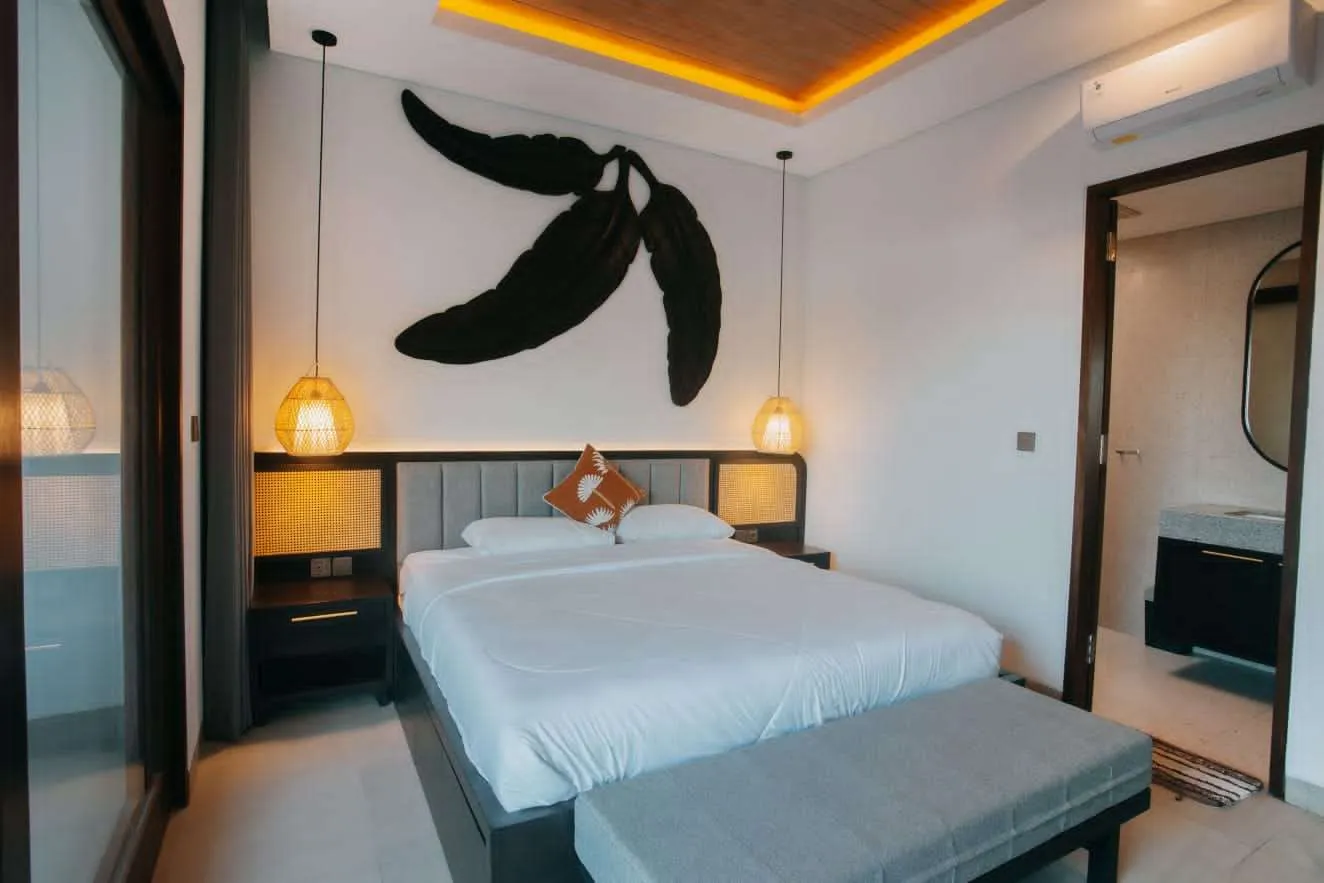 2 Bedroom Villa Furnished in Tumbakbayuh Pererenan, 2-bed villa for rent in Pererenan – photo 14 of 15