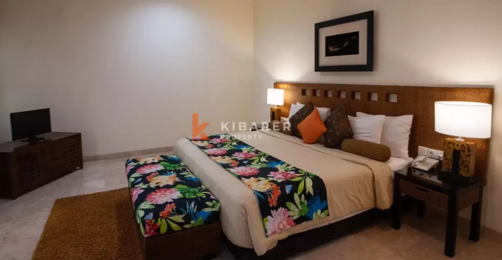 Touch Tropical Four-Bedrooms Open Living Villa in Jimbaran, 4-bed villa for rent in Uluwatu – photo 4 of 10