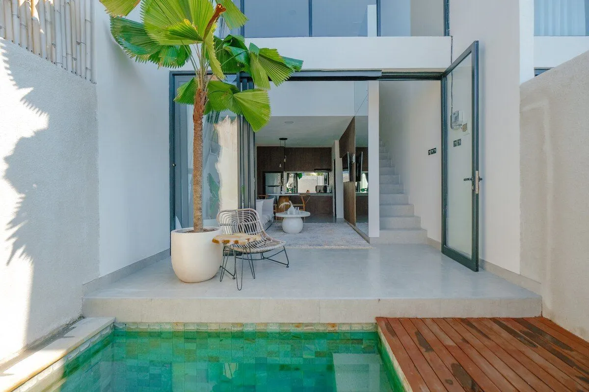 1 BR close to Berawa beach (Video Includrd in this post), 1-bed villa for rent in Canggu – photo 3 of 10