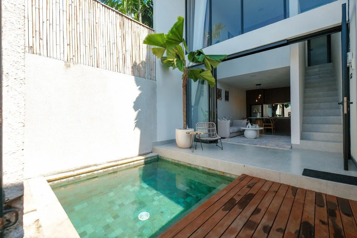 1 BR close to Berawa beach (Video Includrd in this post), 1-bed villa for rent in Canggu – photo 2 of 10