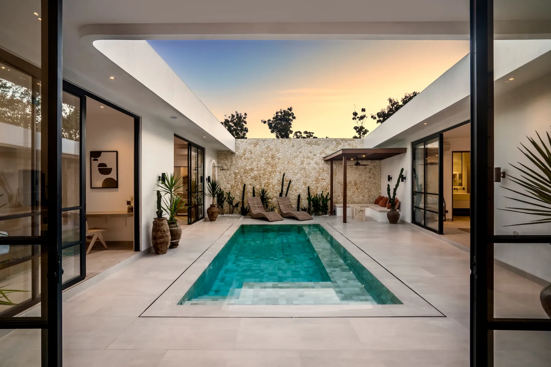 Apricot House - Exquisite 3BD Pool House Close to the Beach, 3-bed villa for rent in Uluwatu – photo 2 of 13