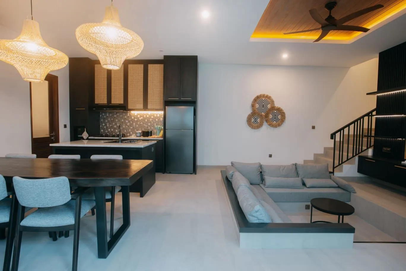 2 Bedroom Villa Furnished in Tumbakbayuh Pererenan, 2-bed villa for rent in Pererenan – photo 4 of 15