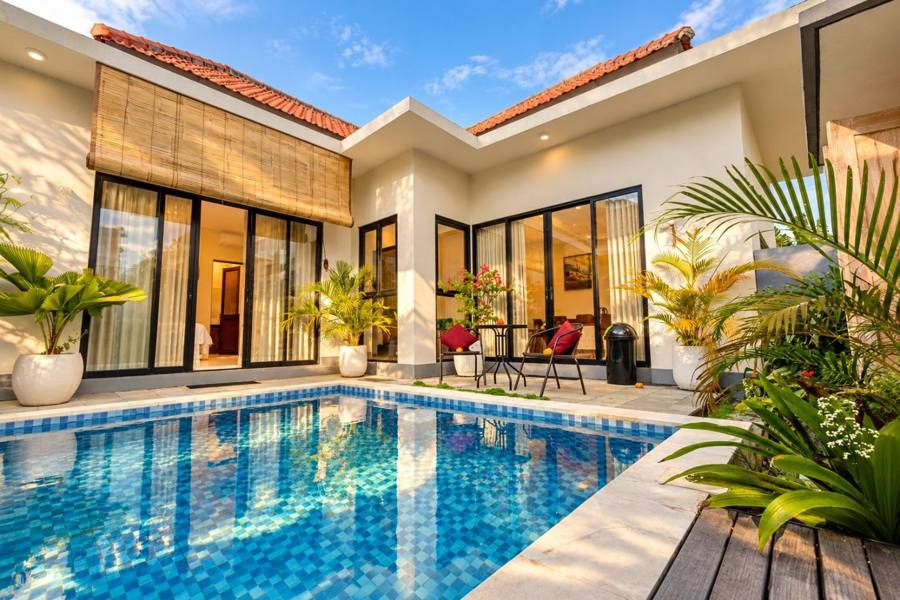 2-bed villa for rent in Tabanan