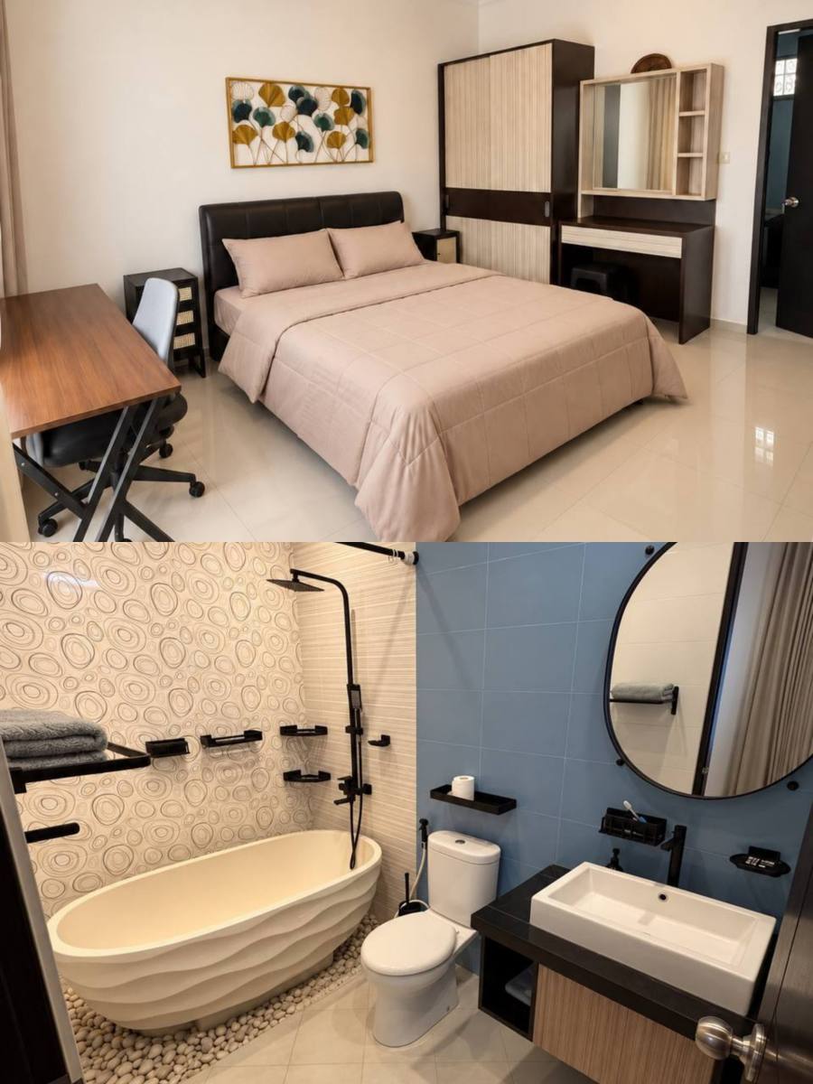 3-bed villa for rent in Kerobokan, Canggu